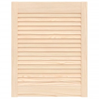 Usa de dulap cu design lambriu, 61,5x49,4 cm, lemn masiv de pin foto