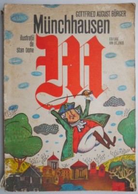 Munchhausen &amp;ndash; Gottfried August Burger (Ilustratii Done Stan) foto