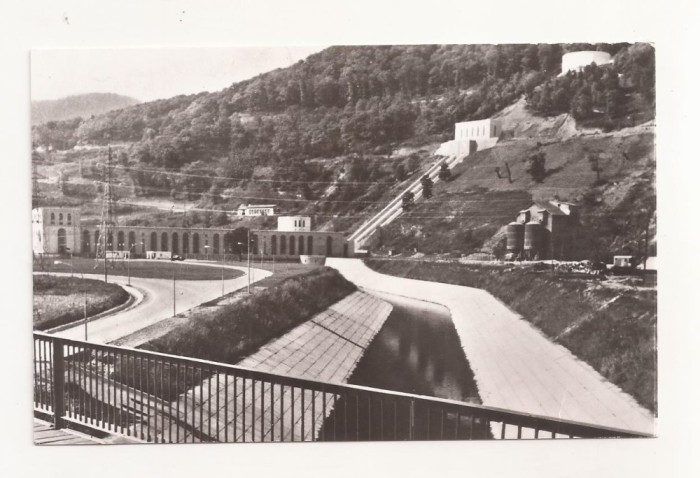 RF67 -Carte Postala- Uzina Hidrocentralei V.I. Lenin de la Stejaru, necirculata