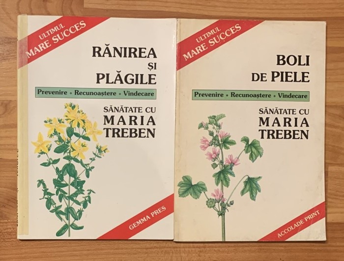 Set 2 carti de Maria Treben