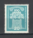 D.D.R.1976 100 ani telefonul SD.431, Nestampilat