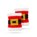 Inele pentru servetele - motive de Craciun - 8 x 8 cm - 2 buc pachet