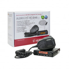 Aproape nou: Statie radio CB Albrecht AE 6110, ASQ-SQ reglabil, 12V, 4W, AM/FM, mul foto