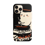 Husa compatibila cu Apple iPhone 13 Mini model Leave me alone potion, Silicon, TPU, Viceversa