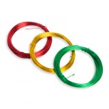 Sarma decor de Craciun - lucioasa - 3 x 10 m - 3 tipuri pachet