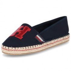 Espadrile Femei Tommy Hilfiger Espadrilles TH Patch FW0FW03846403MIDNIGHT foto