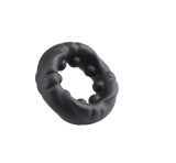 Inel de Penis No. 4, Material Silicon Lichid, Negru, Guilty Toys