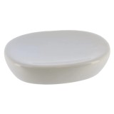 Cumpara ieftin Săpuniera Ceramică Ovala Lucioasa &ndash; Alba