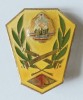 INSIGNA ARTILERIE SPECIALIST DE CLASA 1 ARMATA MINISTERUL APARARII ARTILERIST ( CITITI DESCRIEREA ), Romania de la 1950