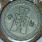China - perioada statelor marioneta ocupatie japoneza WW2 (puppet states) - 10 fen 1936 - RARA ! varianta magnetica !