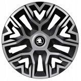 Cumpara ieftin Set 4 Capace Roti 16 &quot; Best Gri-Negru, Compatibile Cu Skoda Nou