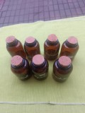 Lot de 7 sticlute pentru mirodenii, provenienta suedeza