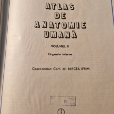 Atlas de anatomie umana volumul 2 Mircea Ifrim