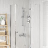 vidaXL Set Sistem Du&Egrave; Crom 70 cm O&Aring;&pound;el inoxidabil 42038970