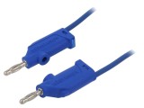 Cablu de măsurare 70VDC 33VAC 32A 1,5m Albastru