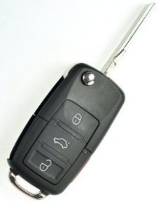 Cheie Briceag VW Passat B5.5 3 Butoane Completa COD 1J0 959 753 AH 433MHZ AutoProtect KeyCars foto