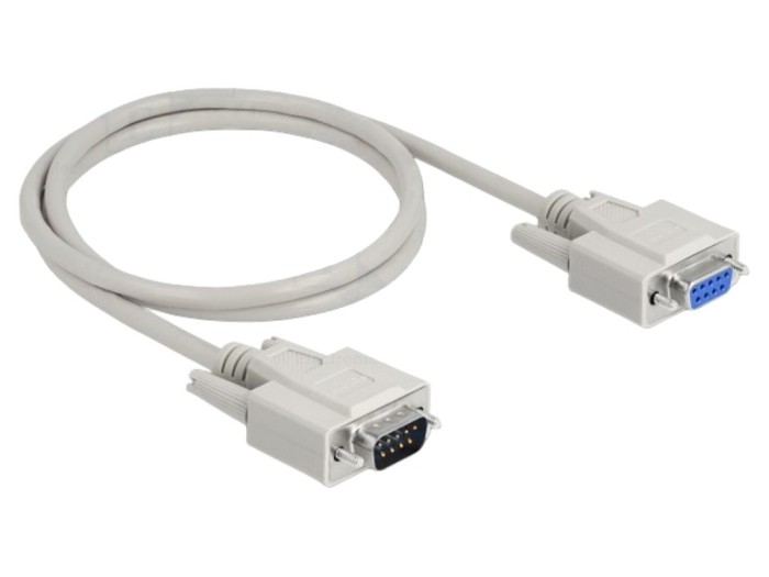 Cablu DELOCK D-Sub 9 pini 1m bej - cod 82984