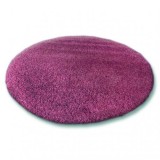 Covor rotund Shaggy 5cm violet, ker&eacute;k 170 cm