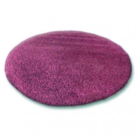 Covor rotund Shaggy 5cm violet, ker&eacute;k 170 cm