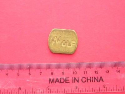 M3C1 6 - Jeton de colectie - inscriptia WOLF foto