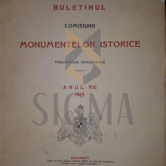 BULETINUL COMISIUNII MONUMENTELOR ISTORICE, AN. VIII, - AN COMPLET, 1915