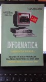 Informatica Varianta Pascal , Manual pentru clasa a IX-a - Tudor Sorin