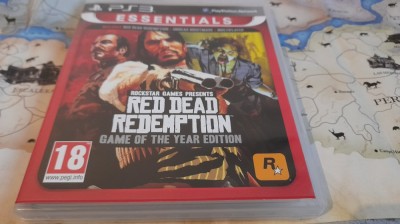 Joc/jocuri ps3 Playstation 3 PS 3 Red Dead Redemtion original, complet *(manual si harta) (actiune aventura, western, lupte) foto