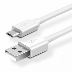 Cablu de date si incarcare micro USB, 1m, 2A Well foto