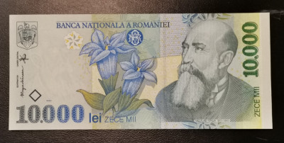 Rom&amp;acirc;nia 10000 Lei 1999 UNC diferite serii foto