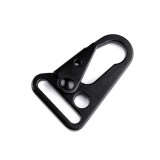 Carabina metalica pentru genti 31 x 49 mm Negru