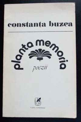 Constanța Buzea - Planta memoria foto