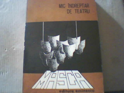 Victor Ion Popa - MIC INDREPTAR DE TEATRU ( 1977 ) foto