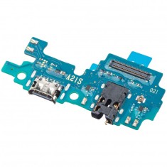 Placa cu Conector Incarcare - Audio - Microfon Samsung Galaxy A21s A217, Service Pack GH96-13452A