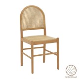 Cumpara ieftin Scaun Alessia lemn de fag, culoare lemn natural- ratan culoare lemn natural 43x40x89cm