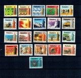 Zimbabwe 1985 - Uzuale, cultura, motive locale, serie neuzata incompleta
