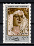 Spania 1988 - &Icirc;ncoronarea Fecioarei Speranței, MNH, Nestampilat