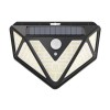 Lampa solara de perete Superfire FF6-B, 33W LED, 166leduri, 3 moduri, 1200mAh, incarcare solara si senzor de miscare, Supfire