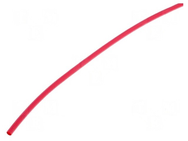 Manşon termocontractabil roșu 3mm x 200mm 10buc