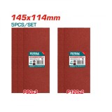 Set 5 bucati hartie abraziva Total pentru slefuitor 145X114mm P80, P120