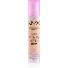 NYX Professional Makeup Bare With Me Concealer Serum hidratant anticearcan 2 in 1 culoare 03 Vanilla 9,6 ml