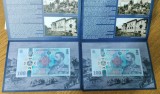 100 LEI 2024 LOT 2 BUCATI SERII CONSECUTIVE - UNC - NESCOASE DIN PLIC