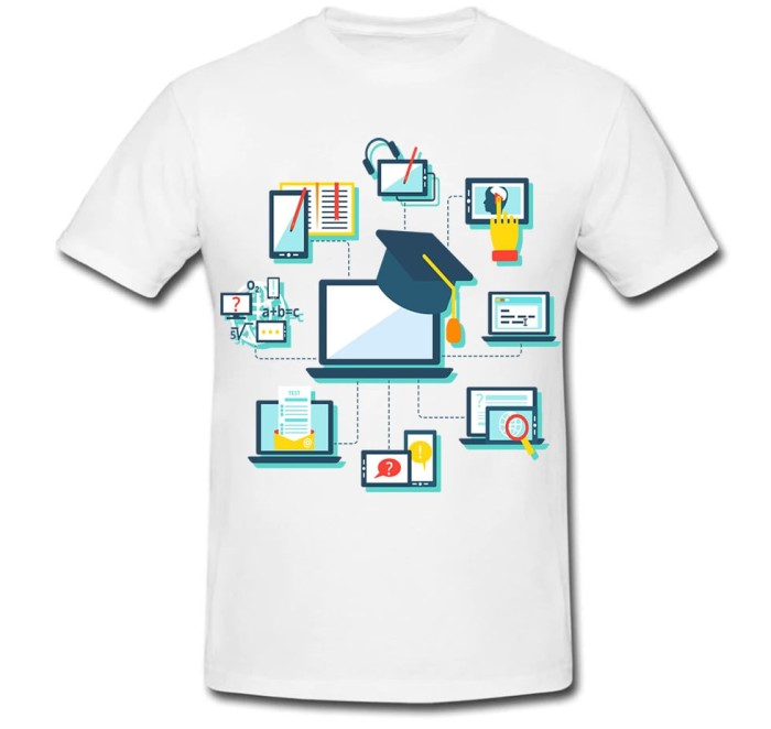 Tricou &quot; Ict and computer science &quot;