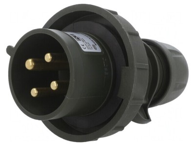 Conector alimentare trifazat 32A 400V IP67 foto