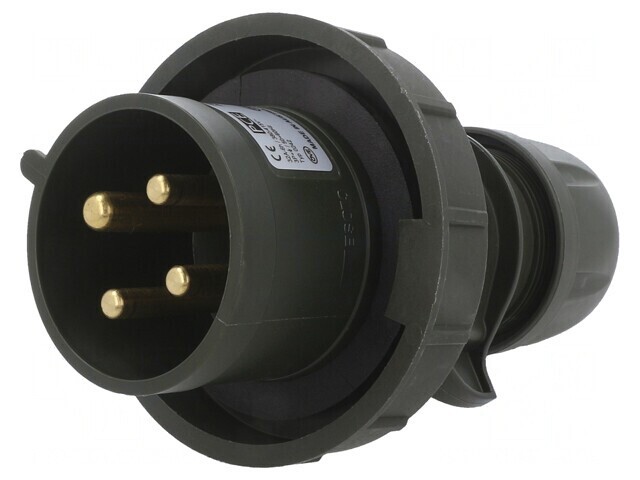 Conector alimentare trifazat 32A 400V IP67