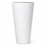 Ghiveci de flori MATUBA slim, 30x55 cm, alb, Prosperplast