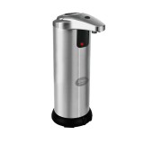 Dozator cu senzor infrarosu pentru sapun lichid din inox 250 ml