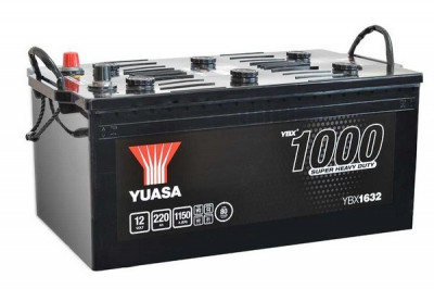Baterie 12V 220AH/1100A Seria 1000 Super Heavy Duty (L+ Standard) 513x274x242 B00 (pornire) foto