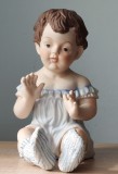 Figurina / bibelou de dimensiune mare, porțelan biscuit
