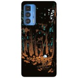 Husa compatibila cu Motorola Moto G50 model Camping in the fall, Silicon, TPU, Viceversa, Transparent, Carcasa