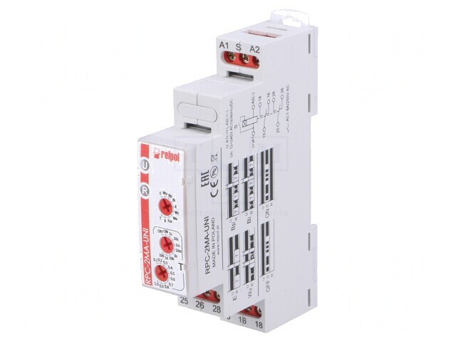 Timer Programabil DPDT 1s-10zile 12-240VAC/IP20